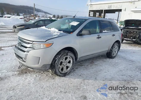 2013 Ford Edge Se из США, поврежденный, VIN 2FMDK4GC8DBC60780